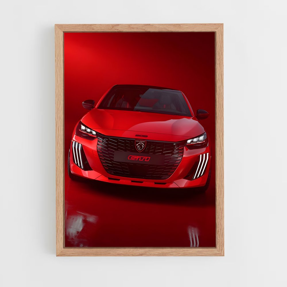 Poster Cadillac Revolution – affiche Peugeot (vue 4)